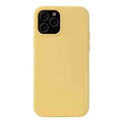 Liquid silikon deksel til Apple iPhone 12 Pro Max - Canary