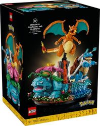LEGO 72153 Venusaur, Charizard og Blastoise Ny.