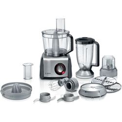 BOSCH - MC812M844 - Multifunktionsrobot - 1250W - Rustfrit stål + Sort