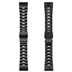 Oracle Titan klockereim til Garmin Fenix 6X Pro - Svart