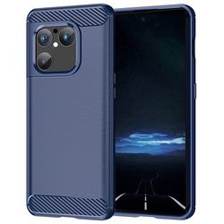 BÃ¸rstet silikone cover til Sony Xperia 1 VIII - BlÃ¥