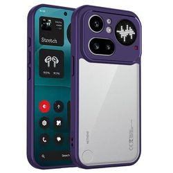 TPU+Acrylic deksel til Nothing Phone 4a Pro - Purple Mist
