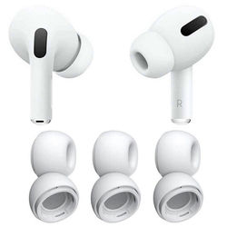 Ãrepuder 6-pak (L) til Apple AirPods Pro 2 - Hvid