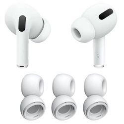 Øreputer 6-pak (S) til Apple AirPods Pro 2 - Hvit