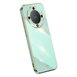 XINLI for Honor Magic5 Lite 5G / X9a 5G Galvanisering TPU telefonveske Beskyttende telefondeksel - Cyan