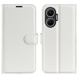 Classic Xiaomi Poco F7 5G / Xiaomi Redmi Turbo 4 Pro 5G flip etui - Hvit