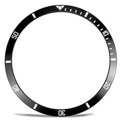 Samsung Galaxy Watch7 / Watch6 / Watch5 / Watch4 / 44mm Watch Bezel Ring Zinc Alloy Dial Bezel Adhesive Frame Ring Cover