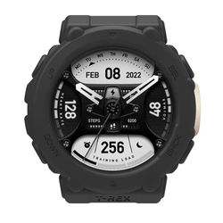 Huami Amazfit T-Rex 2 silikoneetui med huller til beskyttelse af uret - Sort