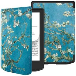 E-leser-etui Pocketbook Verse Lite / Verse Pro PB634 / Verse PB629 Mønstertrykk Fleksibelt og PU-omslag - Aprikosblomst