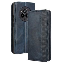 Bofink Vintage läder Realme 14 Pro 5G fodral - Blå
