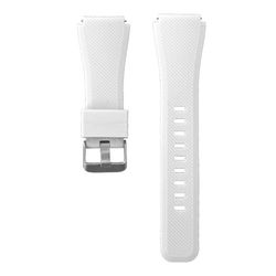 Huawei Watch Watch 4 / GT 4 46mm / 4 Pro erstatningsrem 22mm silikonklokkearmbånd - Hvit