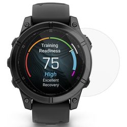 2 stk Garmin Fenix E 47 mm skjermbeskytter herdet glass 2,5D HD skjermfilm for klokke