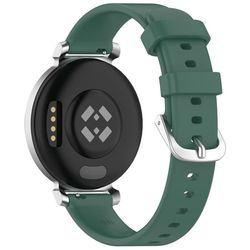 Garmin Lily 2 Smartwatch Strap Replacement Justerbart silikonbånd - Mørkegrønn
