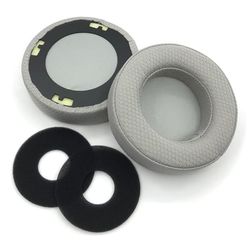1 par AKG Q701 / K601 / K701 / K612 Pro / K712 Pro hodetelefonøreputer Mesh Cloth + øreputer av minnskum - Grå