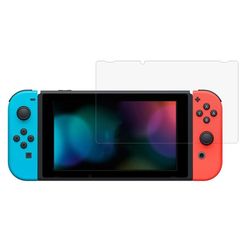Nintendo Switch skärmskydd mot lila ljus, rak kant, härdat glas
