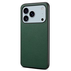 Matt og elegant iPhone 17 Pro-deksel med struktur - Grønn