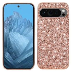 Glitter Google Pixel 10 Pro XL deksel - Rose Gull