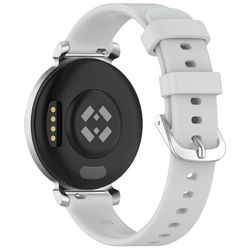 Garmin Lily 2 Smartwatch Strap Replacement Justerbart silikonbånd - Lysegrå