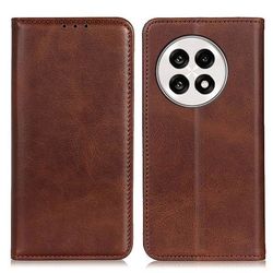 Skinn-etui i lommebok-stil for Xiaomi Redmi Note 13R / OnePlus Ace 5 / OnePlus Ace 5 Pro - Kaffe
