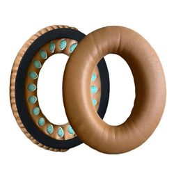Ørepuder til Bose QuietComfort 45/35/25-hovedtelefoner - udskiftningspuder i proteinlæder - Khaki
