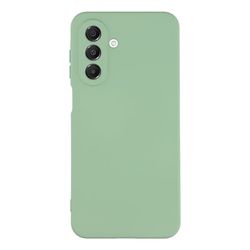 Mikrofiberfôret deksel i mykt gummi for Samsung Galaxy A17 - Grønn