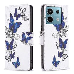 Wonderland Xiaomi Redmi Note 13 Pro 5G flip-etui - Sommerfugler