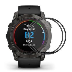 ENKAY HAT PRINCE 5Pcs Garmin Fenix 7 Pro Smartwatch Skærmbeskytter Full Cover 3D Curved Soft Bumpresistent Edge and Clear Film