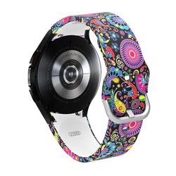 Samsung Galaxy Watch 4 stilfuldt mønster silikone urrem - Vandmand