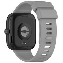 Xiaomi Redmi Watch 4 / Smart Band 8 Pro silikone håndledsrem med urkasse - Grå