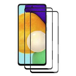 2 stk AMORUS ekstra stærk skærmbeskyttelse af glas til Samsung Galaxy A54