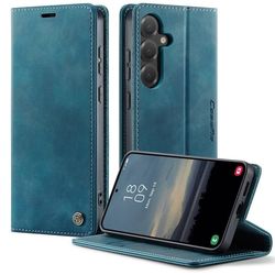 CaseMe vintage Samsung Galaxy S25 / Samsung Galaxy S24 fodral - Grön