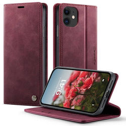 CaseMe vintage iPhone 11 fodral - Röd