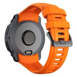 Garmin Instinct 3 AMOLED 45 mm / Instinct 3 Solar 45 mm smartklockarmband Andningsbart sportarmband i silikon - Orange