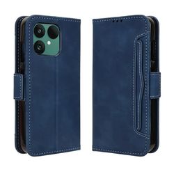 Lommebok-etui i moderne skinn-design Fairphone 6 - Blå