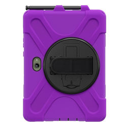 Samsung Galaxy Tab Active5 Pro X350 / X356B / Active Pro T540 / T545 / T547 / Active4 Pro T630 / T636 Etui Kickstand Støtsikkert + Silikon Tablet Deks