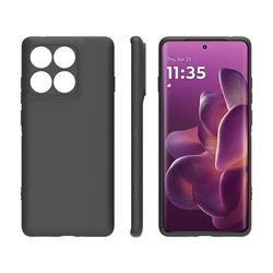Mjukt och matt Motorola Edge 60 / Motorola Edge 60 Fusion 5G skal - Genomskinlig