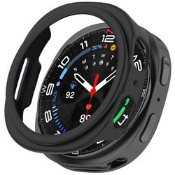 Beskyttende etui Samsung Galaxy Watch8 40 mm Semi-lukket hårdt PC-uretæppe - Sort
