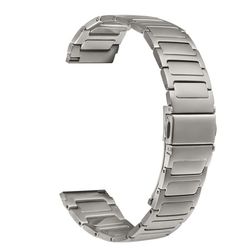Garmin Venu 3 Watch Band Adjustable Titanium Color Stainless Steel Metal Watch Strap