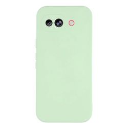 Mikrofiberforet blødt gummi Google Pixel 10a cover - Matcha-Grøn