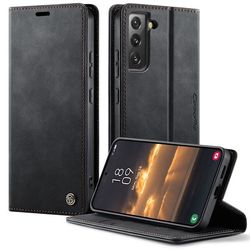 CaseMe vintage Samsung Galaxy S22 fodral - Svart