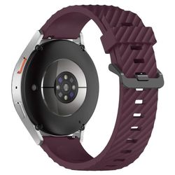 Samsung Galaxy Watch7 40mm / 44mm urrem 20mm silikone urrem - Rødvin