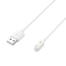 Samsung Galaxy Fit3 / Honor Band 9 / Huawei Band 8 Smart Watch USB-A Port Magnetic Charging Cable (with Chip Protection) - Hvid