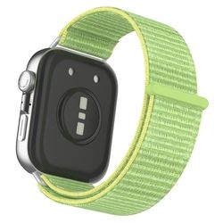 Armbånd til Huawei Watch Fit 4 Pro / Fit 4 / Fit 3 Magic Tape nylonløkkeurrem - Lysegrøn