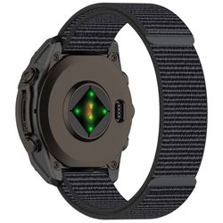 Garmin Fenix 8 43mm / Garmin Fenix 7S / 6S Urrem Nylon Justerbar Armbåndsrem - Grå