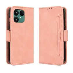 Lommebok-etui i moderne skinn-design Fairphone 6 - Rosa