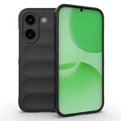 Deksel med mykt grep for Xiaomi Poco X8 Pro / Xiaomi Redmi Turbo 5 - Svart
