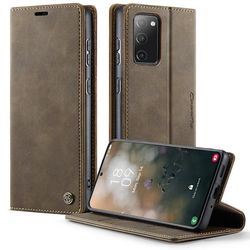 CaseMe Samsung Galaxy S20 FE vintage-etui - Kaffe