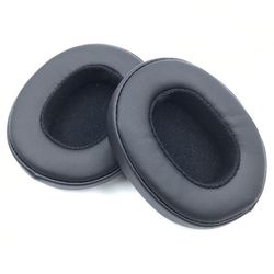 1 par udskiftningsørepuder Skullcandy Hesh 3 Wireless / Crusher 3.0 Protein Leather Ear Pads Ørepuder - Sort