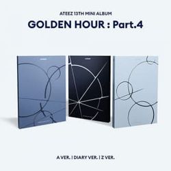 Ateez - Golden Hour : Part 4 (Tilfeldig versjon) (CD)