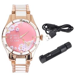 Z73 1,09 tuuman naisten älykello klassinen ylellinen tallennuspuhelu musiikkisoitin Lady Smartwatch